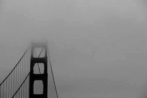 Golden Gate Bridge im Nebel