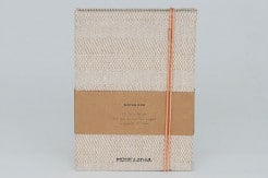 Notizbuch von monk & ANNA aus Leinen