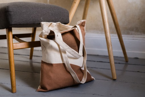 Tote Bag Earthy von monk & ANNA