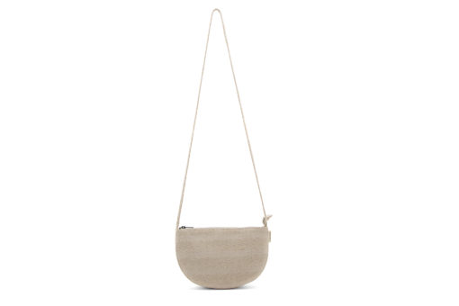 Farou half moon bag Leinen von Monk & Anna