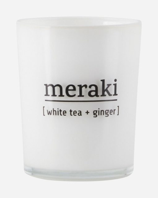 Duftkerze White tea and ginger von Meraki