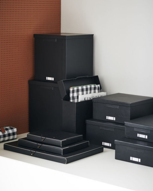 Dokumentenbox, File, Schwarz, von Monograph